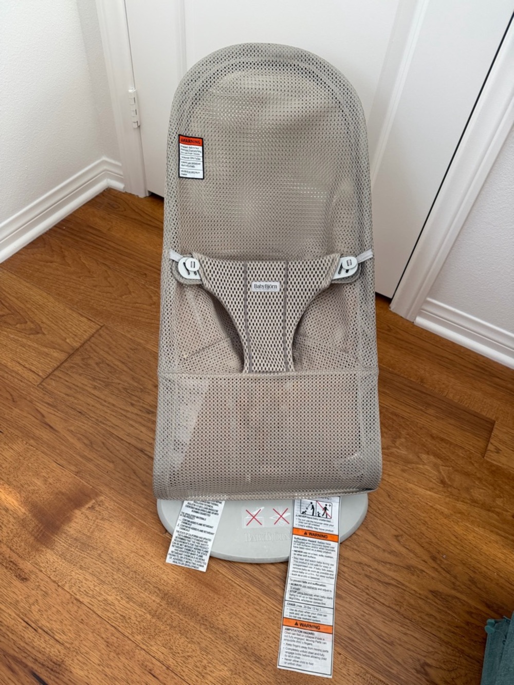 Baby Bjorn Bouncer Bliss - Gray Beige